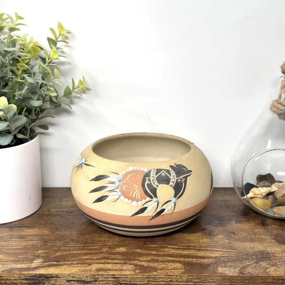 Vintage Betty Selby Originals Southwest Native Navajo Pottery Vintage '89 #333